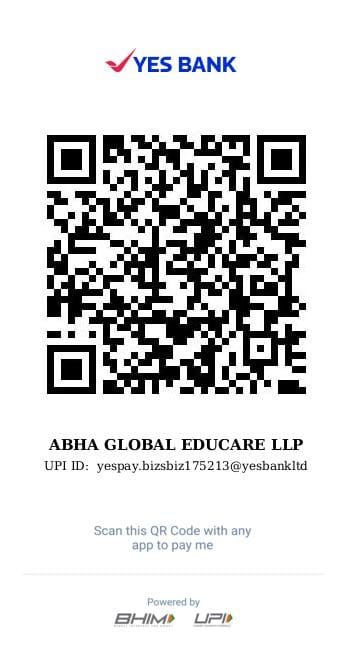 UPI QR Code — ABHA Global Educare LLP (pay ₹2,110)